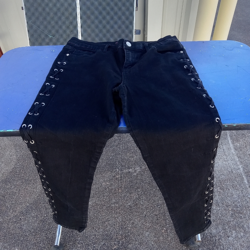 Silver Crush Jeans Sz9/10